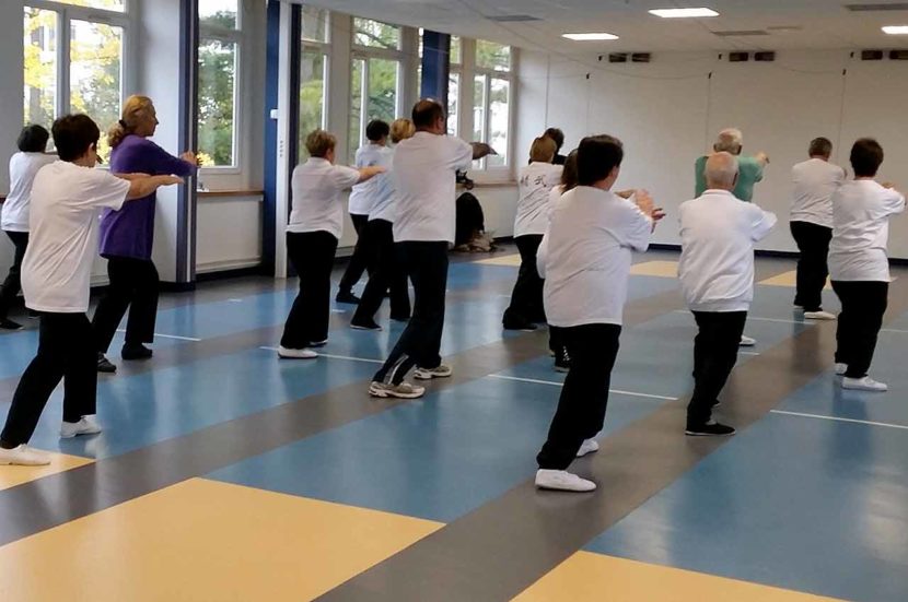 2015 - Entrainement de Taïchi en salle