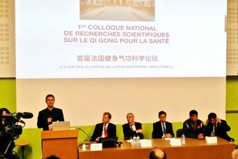 2016 - 1er colloque national de Qi Gong à Paris dans l'Hôpital Pitié-Salpêtrière