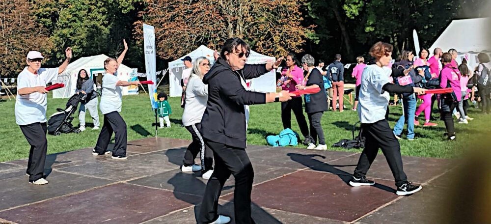 Octobre Rose 2025 - L'ASM Taïchi Qi-Gong se mobilise avec la ville de Meudon - Démonstration de Taïchi