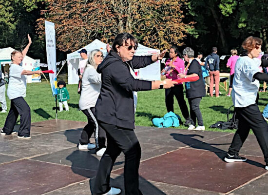 Octobre Rose 2025 - L'ASM Taïchi Qi-Gong se mobilise avec la ville de Meudon - Démonstration de Taïchi
